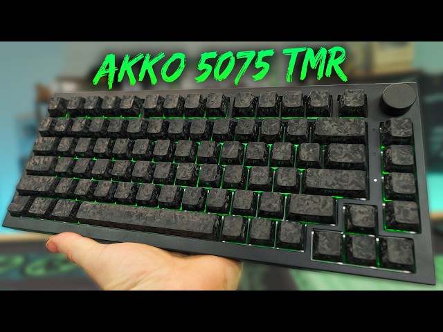 BEST Budget TMR Keyboard - Akko 5075 V5