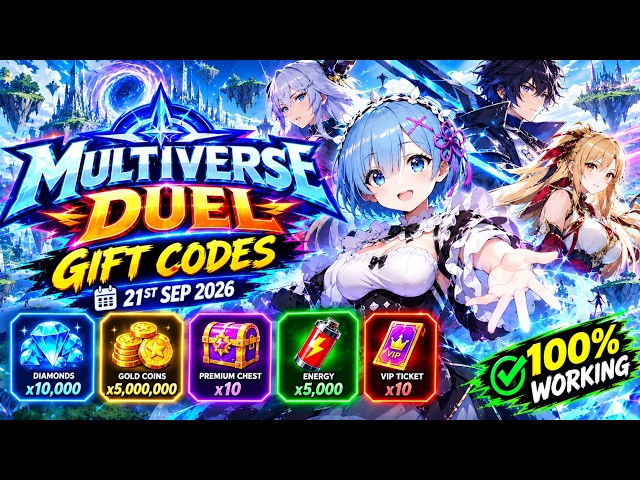 Multiverse Duel Codes | Multiverse Duel Gift Codes | Multiverse Duel Redeem Codes