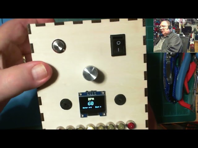 Metronome with OLED display!