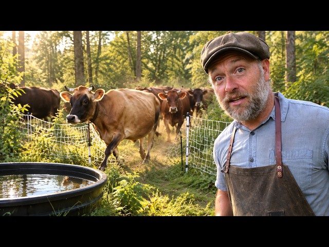 Finally, The Water Made It. Now The Cows Go In.