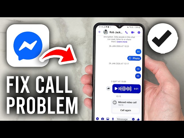 How To Fix Video Call Problem In Facebook Messenger - Tutorial