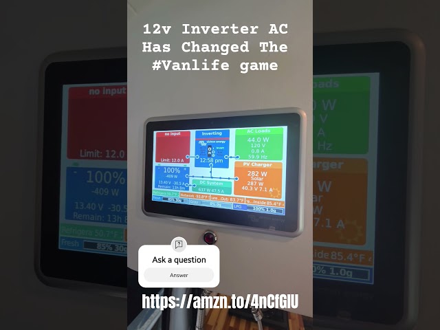 #vanlife 12v Inverter AC from Countrymod #offgrid https://amzn.to/4nCfGIU