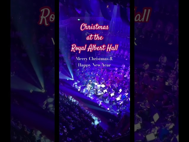 Christmas at the Royal Albert Hall 2025 #london #royalalberthall