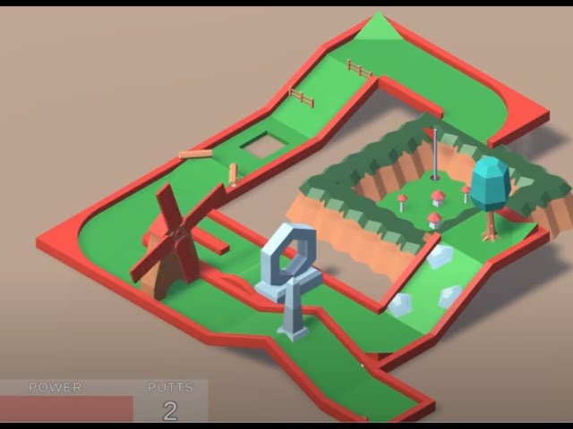 Unity Coding Part Five Mini-Golf Tutorial presented by Jeremy Desbiens Boulton