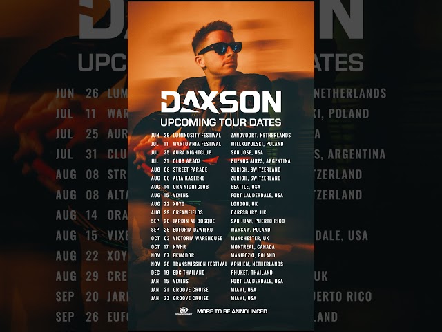 Easing back into things 🌍 Where will I see you? Where should we add? #trance #trancemusic #daxson