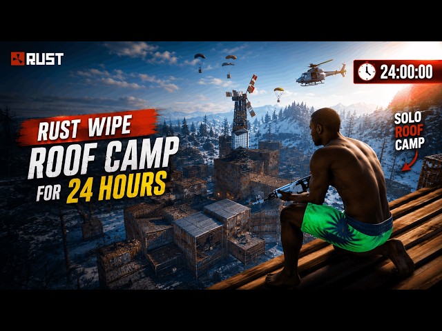 Rust duo roof camping 24 hours and this happen