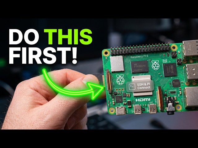Setup Raspberry Pi 5 Without a Monitor! (The Right Way) | Imager, SSH & Pi Connect