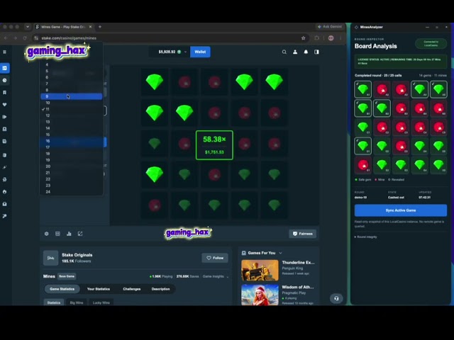Stake Mines Predictor 100% Accuracy #stake #mines #games #rainbet