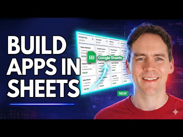 Create Interactive Apps Directly in Google Sheets | Google Sheet Canvas