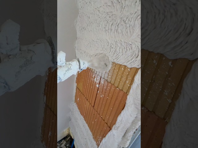 How Pros Plaster Walls So Fast 😯