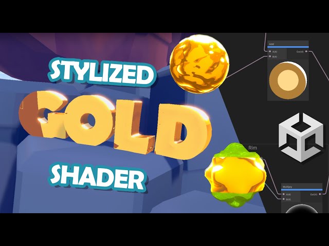Unity | Making a Stylized Gold / Metal Shader Graph