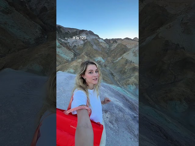 Exploring the hottest place on planet earth because the views are AMAZING! #nationalpark