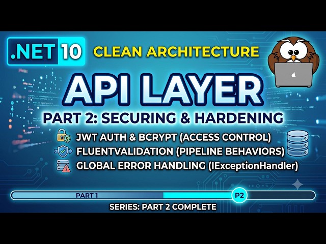 Master API Security in C# .NET 10: JWT, BCrypt & Clean Architecture (Part 2)🚀🔒