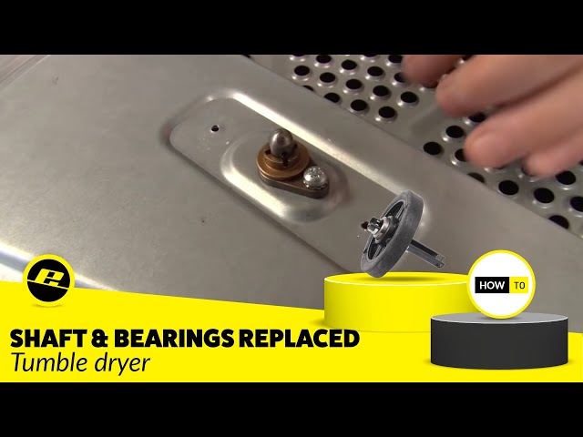 You Can Replace Tumble Dryer Shaft & Bearings EASILY Yourself!