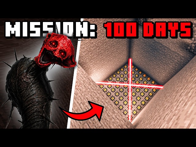Making The DEADLIEST Entrance in My Minecraft HORROR BUNKER