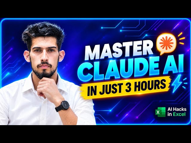 MASTER CLAUDE AI in Just 3 Hours! 🤯 | Complete AI Tutorial for Beginners/Faizan Zahoor