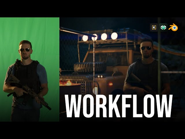 Blender Greenscreen VFX Workflow - (Course Coming Soon)