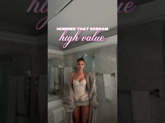 hyper feminine hobbies ♡ #selfimprovement #itgirl #highvaluewomen