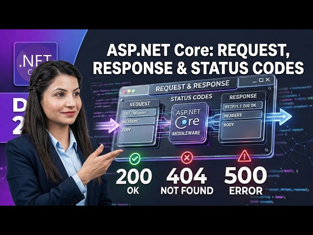 ASP.NET Core Day 2: HTTP Request, Response & Status Codes & Interview Questions