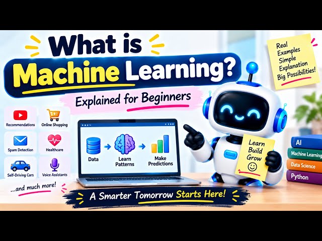 What is Machine Learning? 🤖 Machine Learning Explained for Beginners