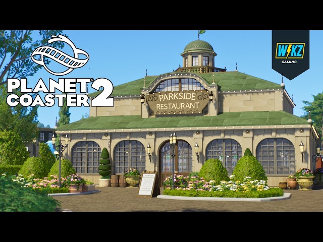 How to Build a Realistic Restaurant in Planet Coaster 2 | Tutorial
