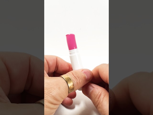 Make your own lipstick slime putty #shorts