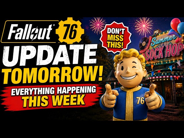 🚨 Fallout 76 Update Tomorrow! Everything Happening This Week