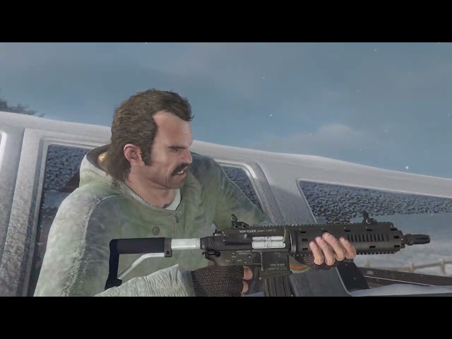 Grand Theft Auto V story mode pt 1