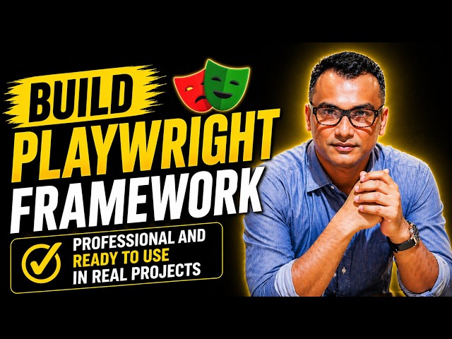 Playwright Framework Tutorial | Professional Playwright Framework Design From Scratch - Part 9