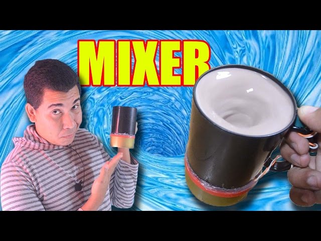 Como fazer uma caneca mixer!