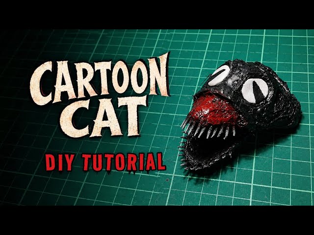 How To Make a Cartoon Cat Puppet (Part 1)