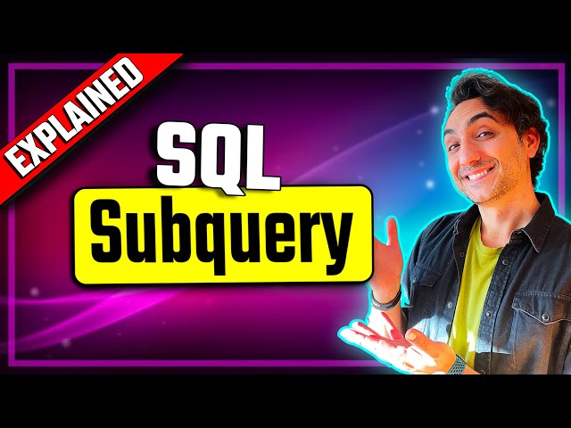 SQL Subquery (Visually Explained) | Complete Guide with Correlated Subquery | #SQL Course 27