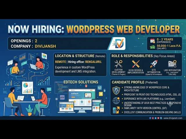 💻 Remote IT Jobs for Freshers | Work From Home Jobs 🚀