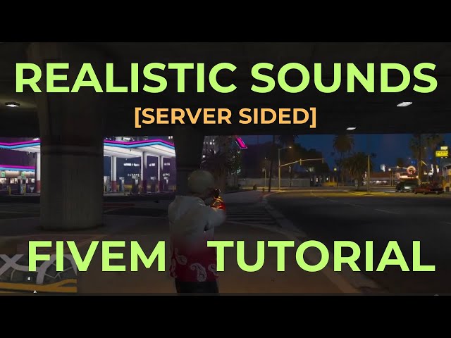Realistic Weapon Sounds & More For Your FiveM Server | Server Sided | 2024