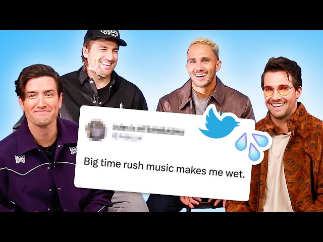 Big Time Rush Reads Thirst Tweets