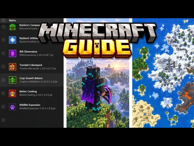 Minecraft Guide for Beginners – (Shaders, Mods, Modpacks, Servers, Hosting, etc.)