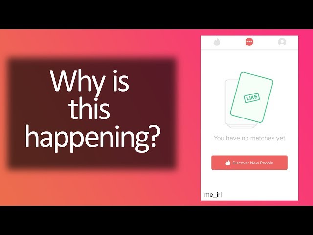 No More Tinder Matches? The Tinder Saturation Problem...