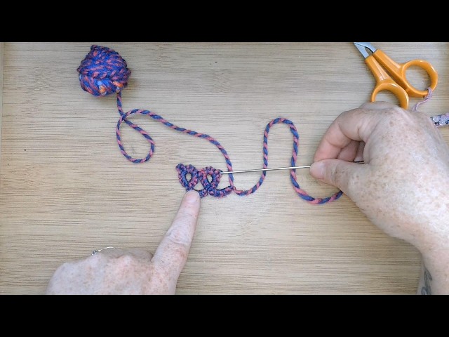 How to Needle Tat Rings & Chains with Picots and Joins | Beginner Needle Tatting Tutorial