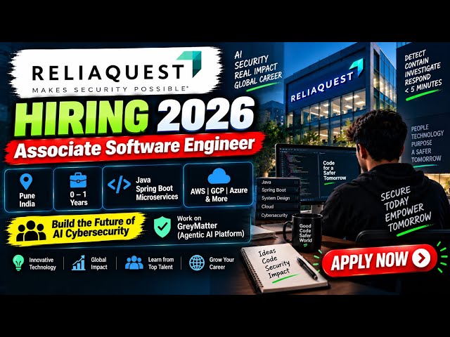 Associate Software Engineer 2026 Hiring | 0–1 Years | Java + Spring Boot | Pune