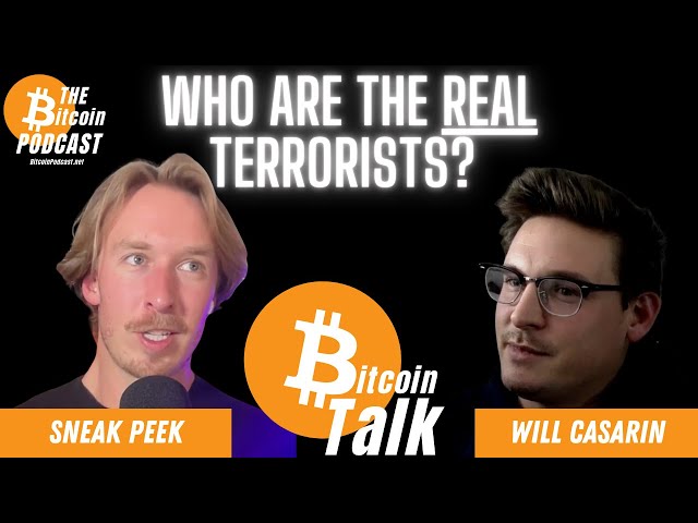 Who are the REAL terrorists? (CLIP: Will Casarin on THE Bitcoin Podcast)