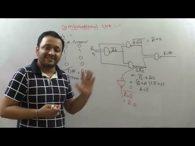 🚀 Digital Logic GATE & NTA UGC NET CSE | Part 11 : Subtractor Circuits & Multiplexer | Combinational