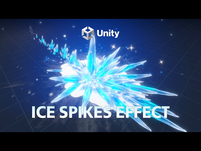 Unity VFX Tutorial - Ice spikes effect