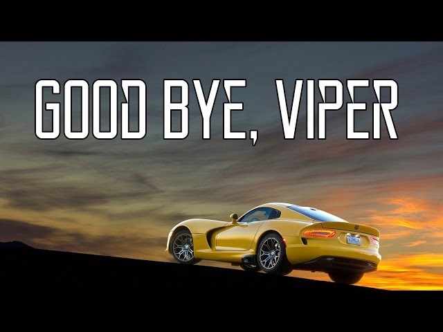Tribute to Dodge Viper (1992 - 2017)