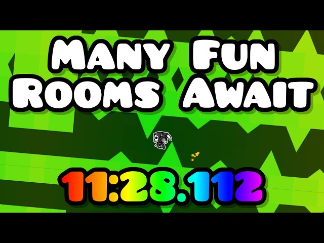 Many Fun Rooms Await Speedrun (11:28.112)