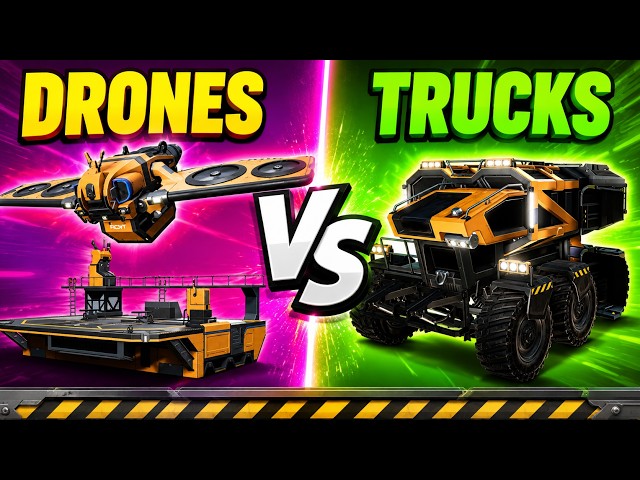 Trucks vs. Drones: Which One Gets the Job Done?