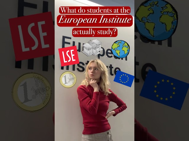 📚 💭 What do students at the European Institute actually study?