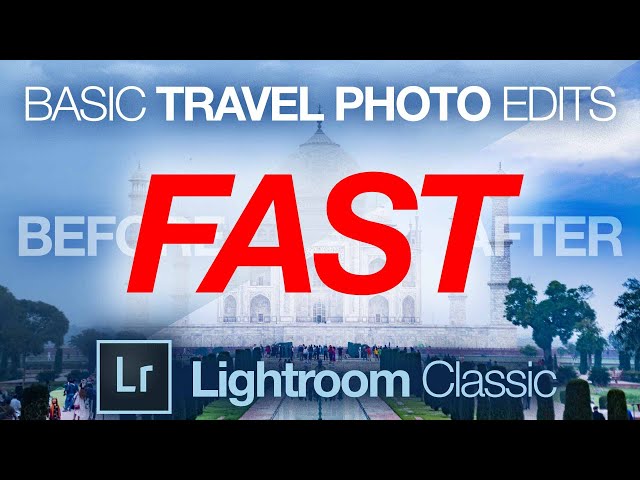 Editing Travel Photos FAST - Enjoy!