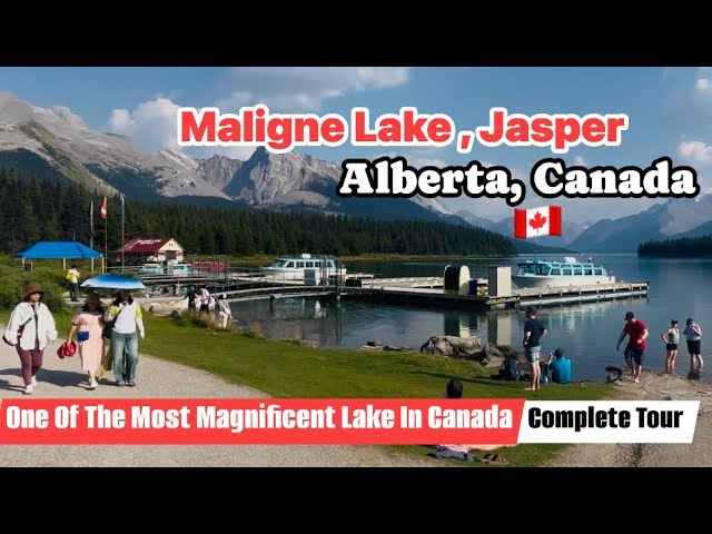  Maligne Lake, Jasper, Alberta, Canada | After Devastating Wildfire | Jasper National Park, Canada 