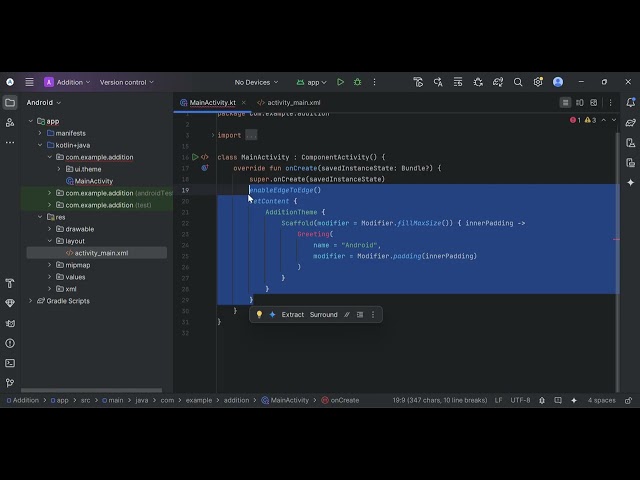 Android Studio Beginner Tutorial | Create a Simple App with Button & Kotlin Logic (Part 1)