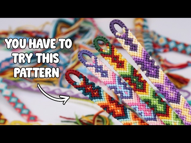 Chevron Arrowhead bracelet tutorial - a summer must!